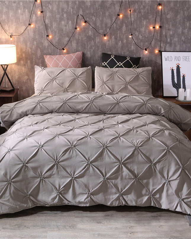 DreamQuilt – Luksusowy pikowany zestaw pościeli – Miękki i ciepły, zapewniający spokojny sen 5