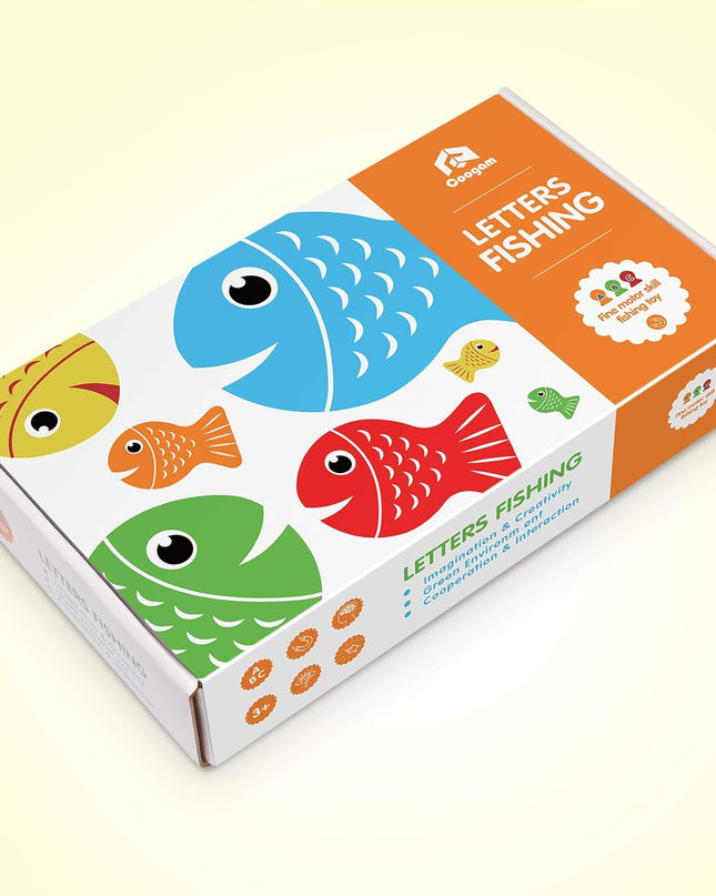 Drewniana Gra Magnetyczna Łowienie Ryb 2