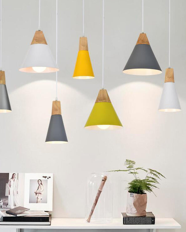 Drewniana Lampa Wisząca Bardais z Regulowanym Przewodem – Stylowy Żyrandol do Salonu i Nowoczesnych Wnętrz 5