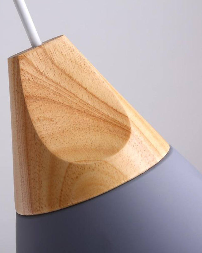 Drewniana Lampa Wisząca Bardais z Regulowanym Przewodem – Stylowy Żyrandol do Salonu i Nowoczesnych Wnętrz 8