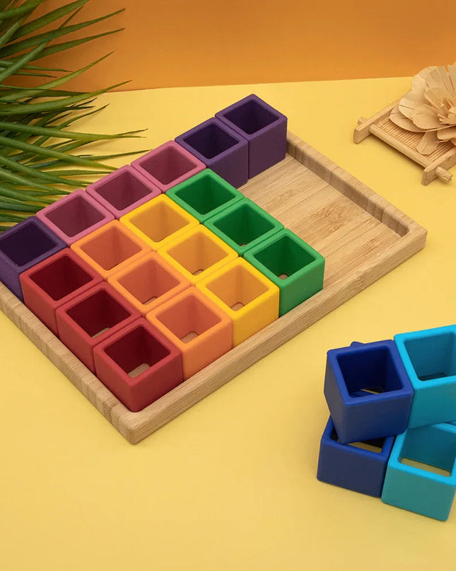 Drewniane Klocki Układanka dla Dzieci 1