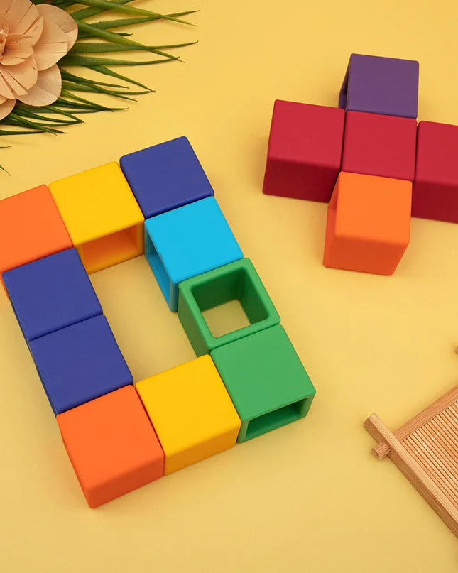 Drewniane Klocki Układanka dla Dzieci 3