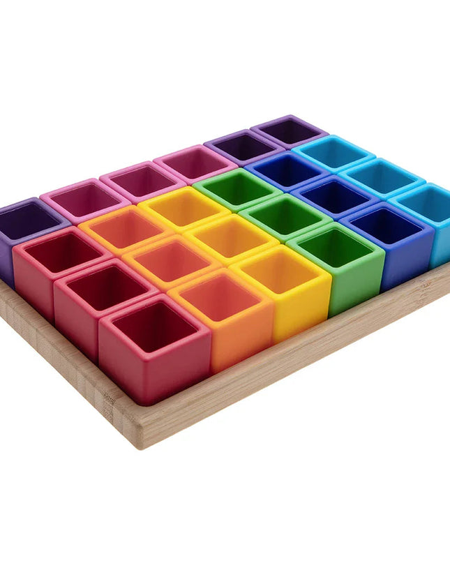 Drewniane Klocki Układanka dla Dzieci 6