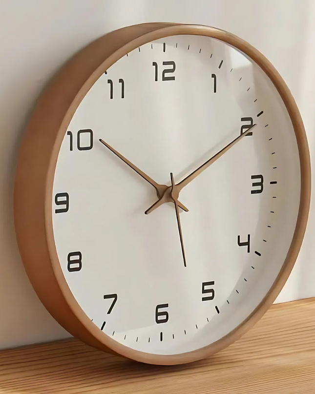 Drewniany Zegar Ścienny o Wyrafinowanym Designie Woodland 2