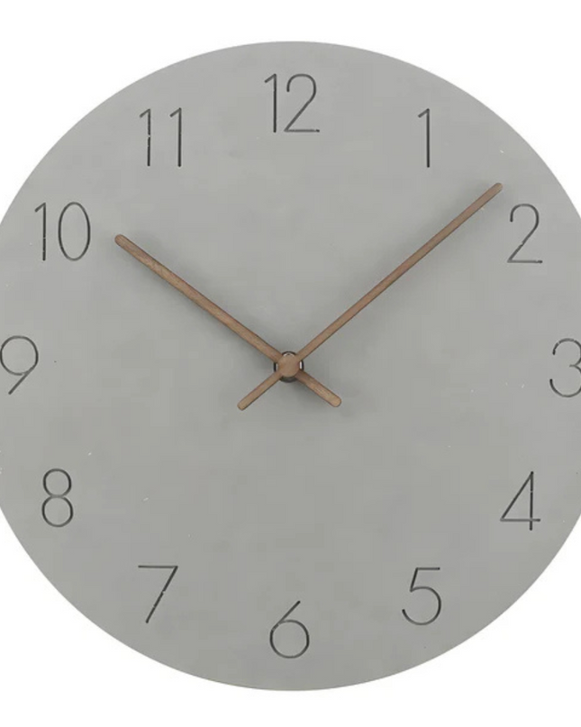 Drewniany zegar ścienny o minimalistycznym stylu i elegancji 6