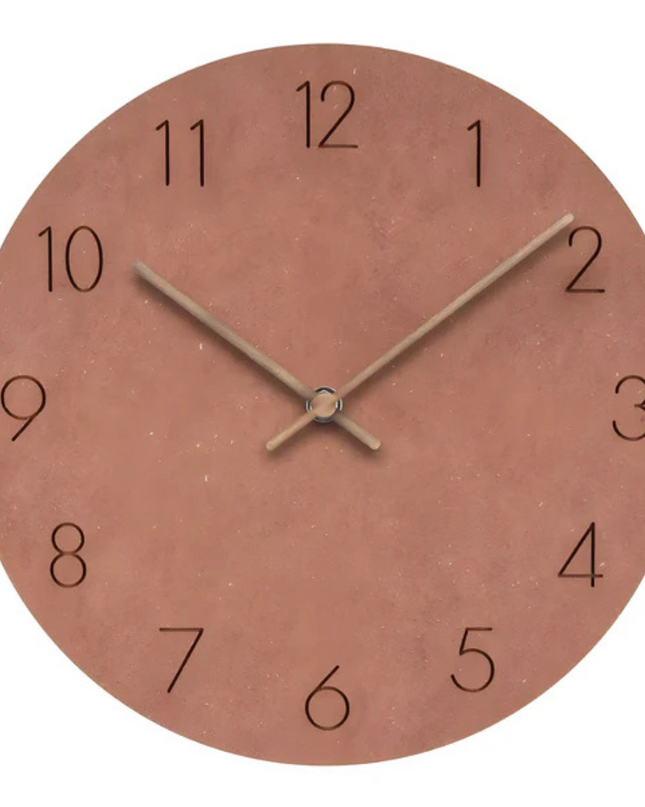 Drewniany zegar ścienny o minimalistycznym stylu i elegancji 7