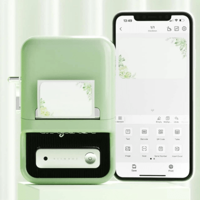 Drukarka LabelCraft – łatwy w obsłudze system etykietowania termicznego – wszechstronny i kompaktowy do domu lub biura 3