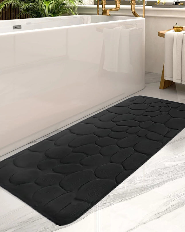 Duża Chłonna Mata Łazienkowa Antypoślizgowa – Komfortowa Mata do Łazienki z Poliesteru 4