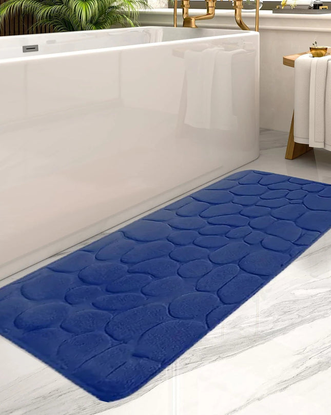 Duża Chłonna Mata Łazienkowa Antypoślizgowa – Komfortowa Mata do Łazienki z Poliesteru 5