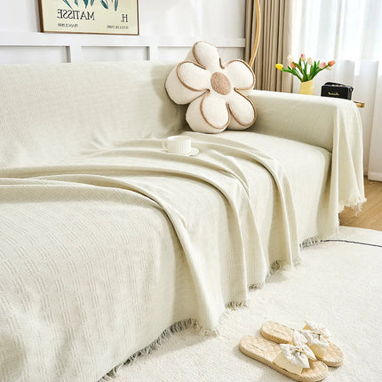 Duży Pokrowiec na Sofę z Dwustronnym Wzorem Stylowa Ochrona 0