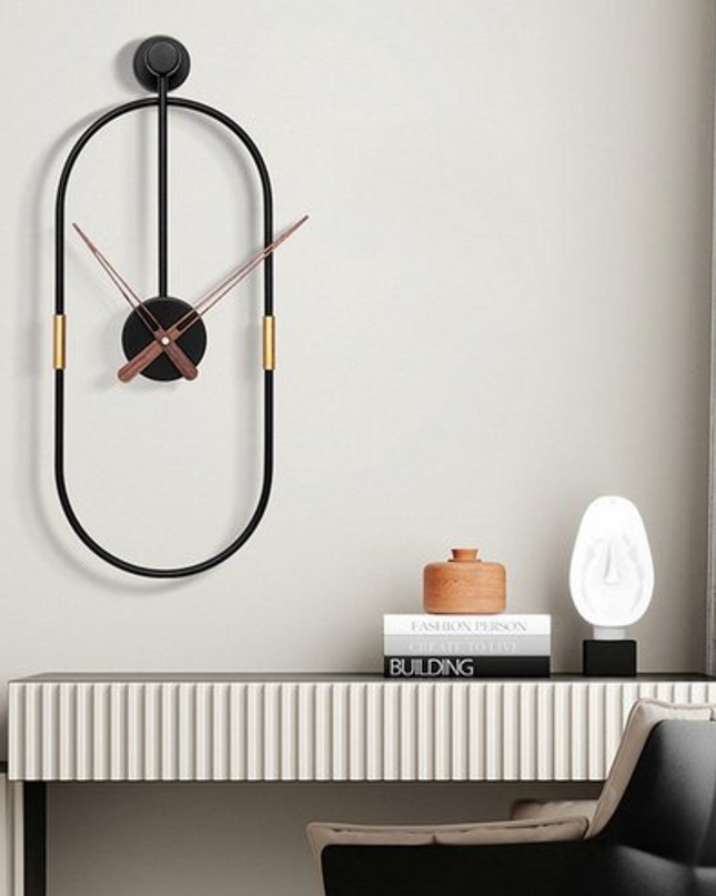 Duży Zegar Ścienny Kwintesencja Minimalizmu 1