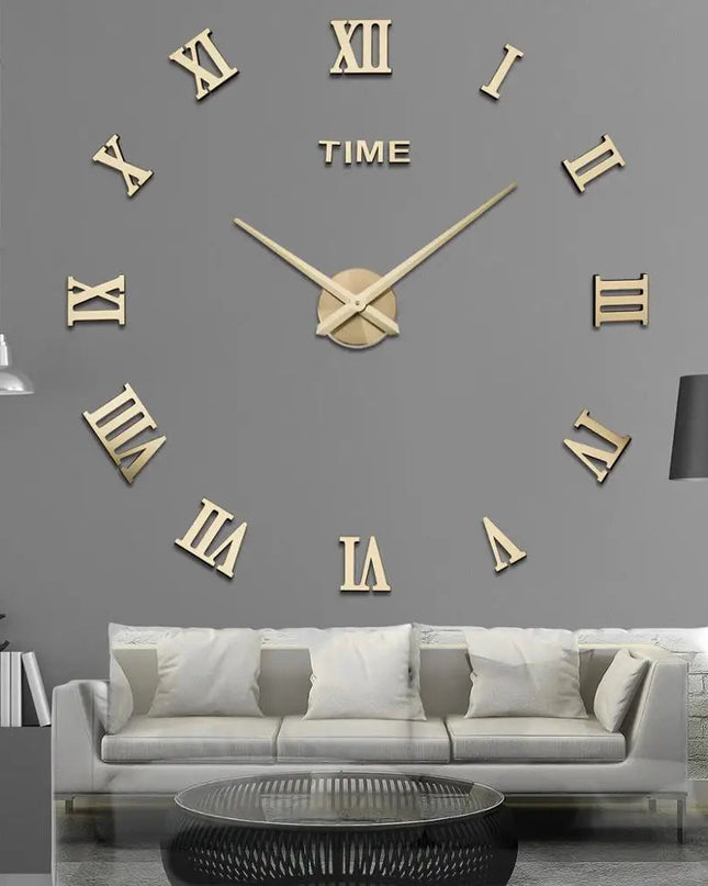 Duży Zegar Ścienny z Akrylu do Wnętrz 1