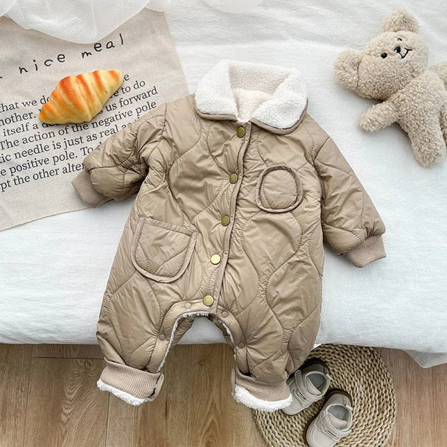 Dwustronny zimowy kombinezon dla najmłodszych 3