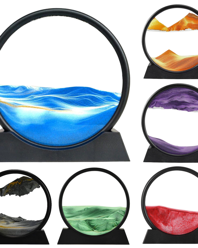 Dynamiczna Piaskowa Kompozycja Naturalne Piękno w Twoim Wnętrzu 1