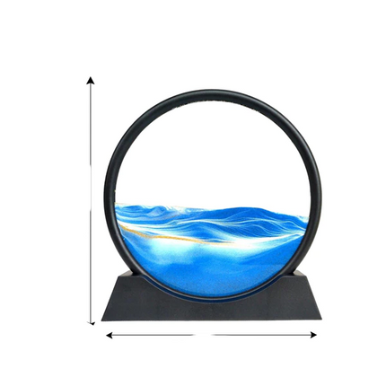Dynamiczna Piaskowa Kompozycja Naturalne Piękno w Twoim Wnętrzu 3