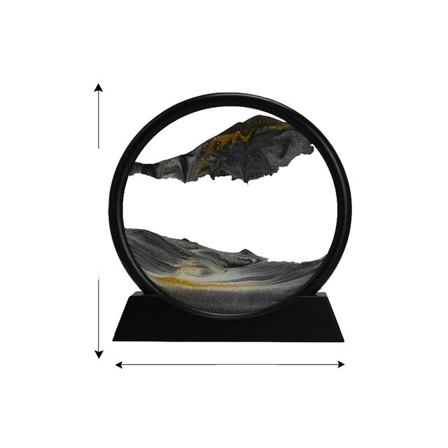 Dynamiczna Piaskowa Kompozycja Naturalne Piękno w Twoim Wnętrzu 7