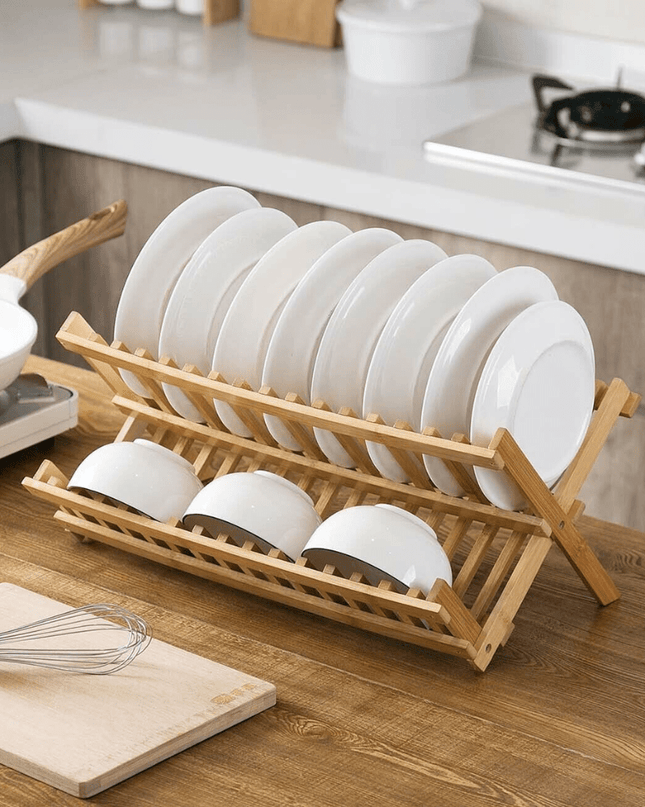 EcoDry – bambusowa suszarka do naczyń do zrównoważonej kuchni 2