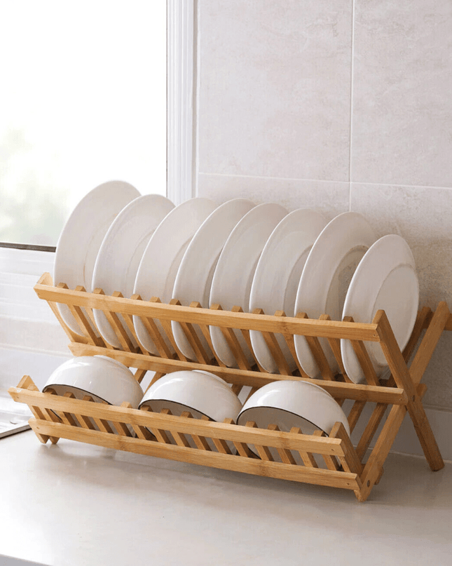 EcoDry – bambusowa suszarka do naczyń do zrównoważonej kuchni 3