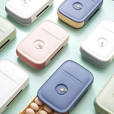 EggFlow Fresh Keeper – innowacyjny organizer ze śledzeniem daty – zawsze używaj najstarszych jajek w pierwszej kolejności 1