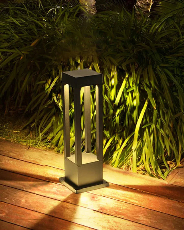 Ekologiczna Lampa Ogrodowa LED Nimbus – Wodoodporna, Słoneczna, Ciepła Biel, Nowoczesny Design do Ogródka 4