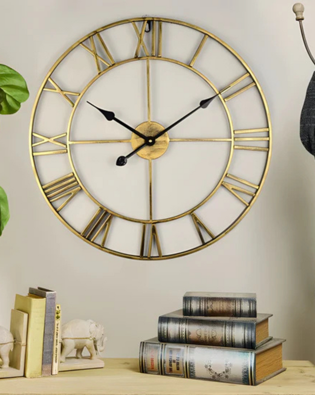 Ekskluzywny Duży Zegar Ścienny o Nowoczesnym Wyglądzie Framer 3