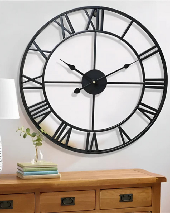 Ekskluzywny Duży Zegar Ścienny o Nowoczesnym Wyglądzie Framer 4