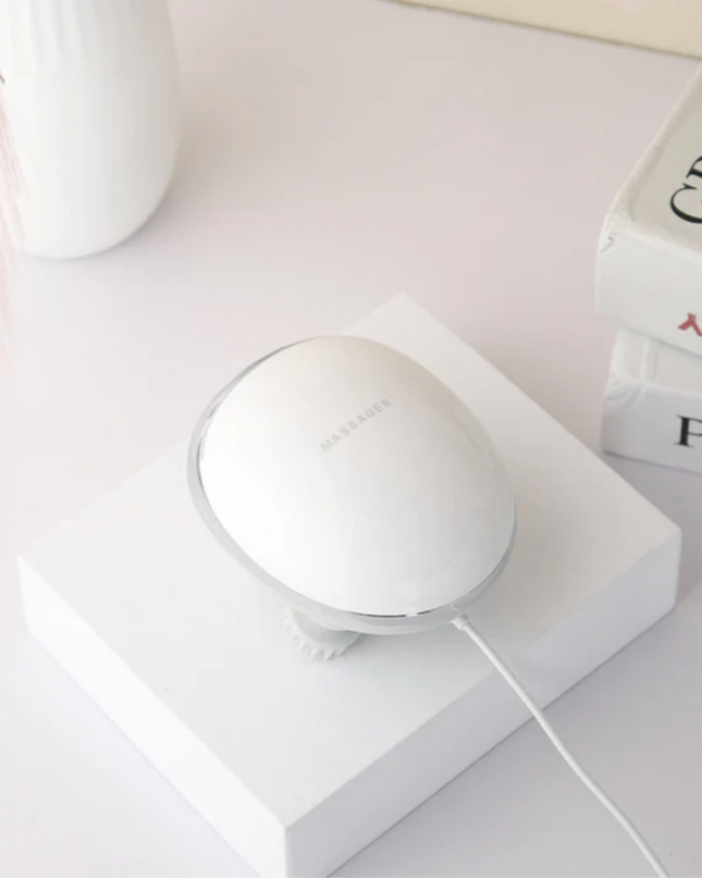 Ekskluzywny Masażer Skóry Głowy z Technologią LED 0