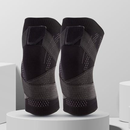 Elastic Knee Support with 4-Way Stretch Compression Sleeve for Enhanced Stability and Comfort – Breathable Polyester 5