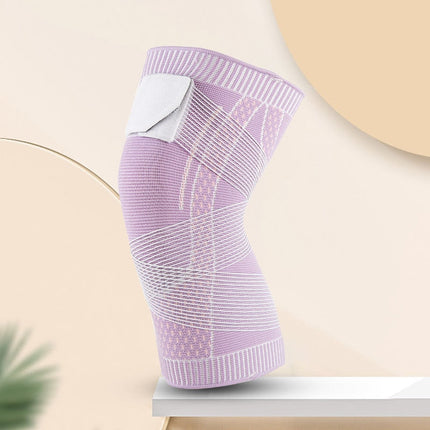 Elastic Knee Support with 4-Way Stretch Compression Sleeve for Enhanced Stability and Comfort – Breathable Polyester 6