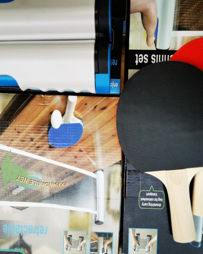 Elastyczna i regulowana siatka do tenisa stołowego zapewniająca natychmiastową zabawę w każdym miejscu 3