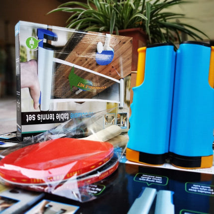 Elastyczna i regulowana siatka do tenisa stołowego zapewniająca natychmiastową zabawę w każdym miejscu 5