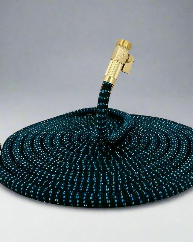 Elastyczny Wąż Ogrodowy 50FT/100FT z Wielofunkcyjną Dyszą – Lekki, Trwały Szlauf Ogrodowy, Rozszerzalny i Antyplączący 0