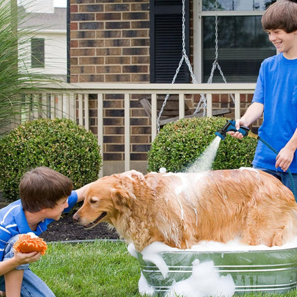 Elastyczny Wąż Ogrodowy 50FT/100FT z Wielofunkcyjną Dyszą – Lekki, Trwały Szlauf Ogrodowy, Rozszerzalny i Antyplączący 2