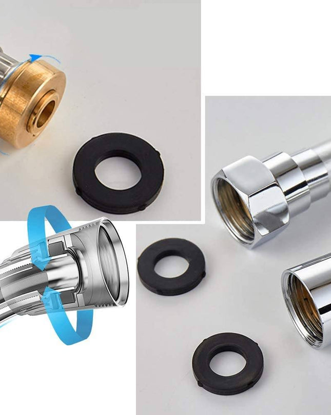 Elastyczny wąż FlexFlow – wysokiej jakości stal nierdzewna – bezproblemowa integracja z większością systemów prysznicowych 2