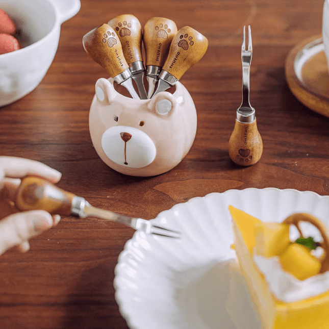 EleganceFork – Stylowe i funkcjonalne – Higieniczne widelce do owoców ze stali nierdzewnej 3