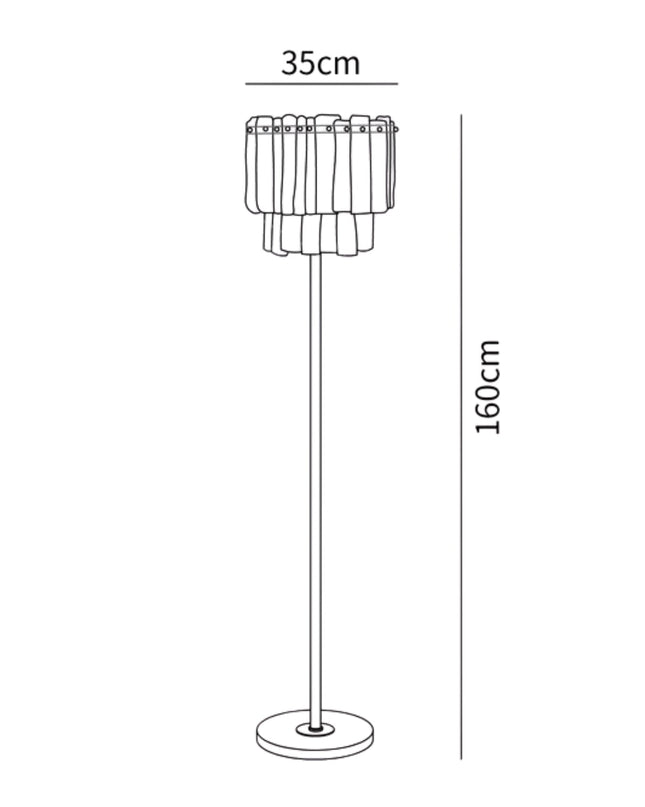 Elegancka Lampa Podłogowa Stojąca Złota z Szklanymi Kulami – Nowoczesny Design do Wnętrz, E14 LED 2