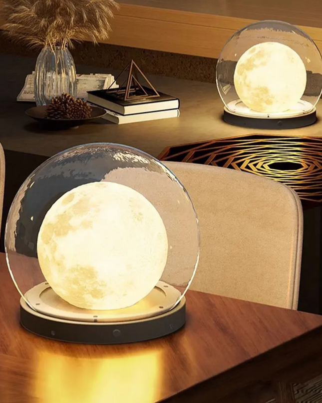 Elegancka Lampa Słoneczna Księżycowa IP65 do Ogrodu – Wodoodporna, Miękkie Światło, Stylowy Design, Różne Rozmiary 7