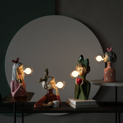Elegancka Lampa Stołowa Rzemieślnicza - Lampy Stołowe do Salonu, Unikalny Design, Wysokiej Jakości Materiały 5