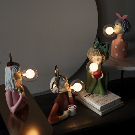 Elegancka Lampa Stołowa Rzemieślnicza - Lampy Stołowe do Salonu, Unikalny Design, Wysokiej Jakości Materiały 6