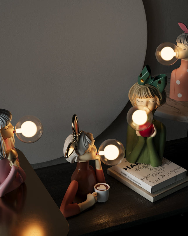 Elegancka Lampa Stołowa Rzemieślnicza - Lampy Stołowe do Salonu, Unikalny Design, Wysokiej Jakości Materiały 6