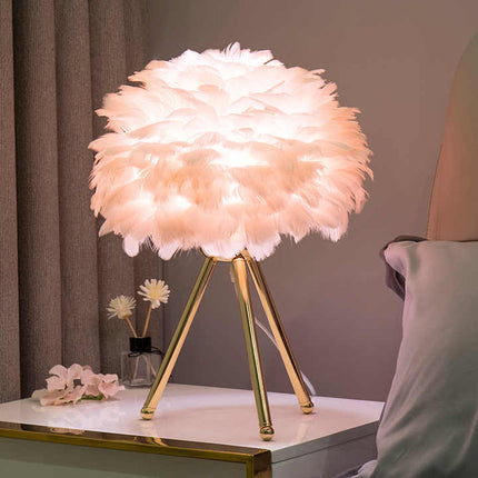 Elegancka Lampa Stołowa Szklana z Funkcją Ściemniania – Nowoczesne Oświetlenie do Salonu i Sypialni 2