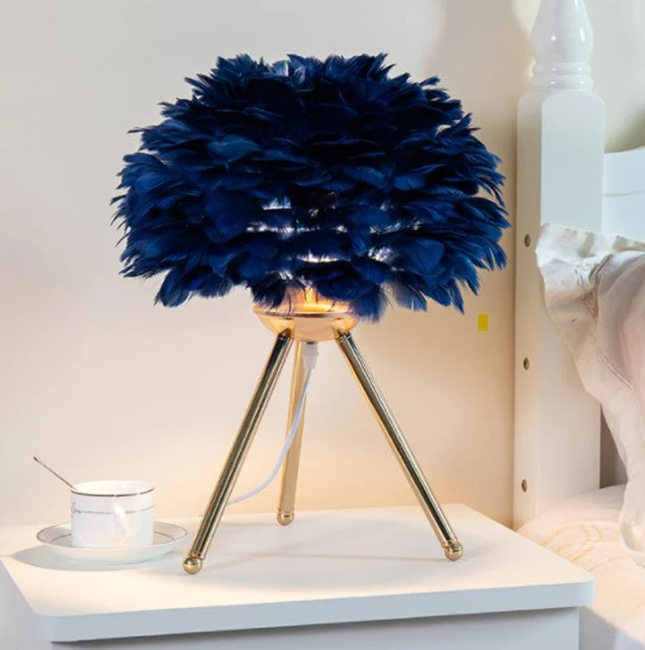Elegancka Lampa Stołowa Szklana z Funkcją Ściemniania – Nowoczesne Oświetlenie do Salonu i Sypialni 5