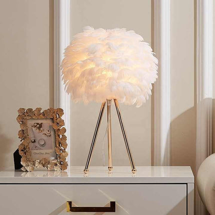 Elegancka Lampa Stołowa Szklana z Funkcją Ściemniania – Nowoczesne Oświetlenie do Salonu i Sypialni 6