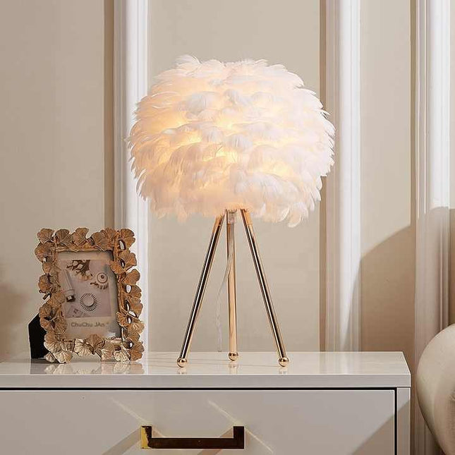 Elegancka Lampa Stołowa Szklana z Funkcją Ściemniania – Nowoczesne Oświetlenie do Salonu i Sypialni 6