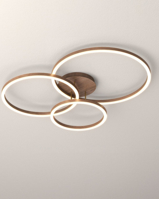 Elegancka Lampa Sufitowa LED Ring do Salonu i Sypialni – Nowoczesny Design, Energooszczędna Technologia, Wysoka Jakość 6