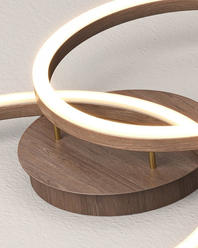 Elegancka Lampa Sufitowa LED Ring do Salonu i Sypialni – Nowoczesny Design, Energooszczędna Technologia, Wysoka Jakość 8