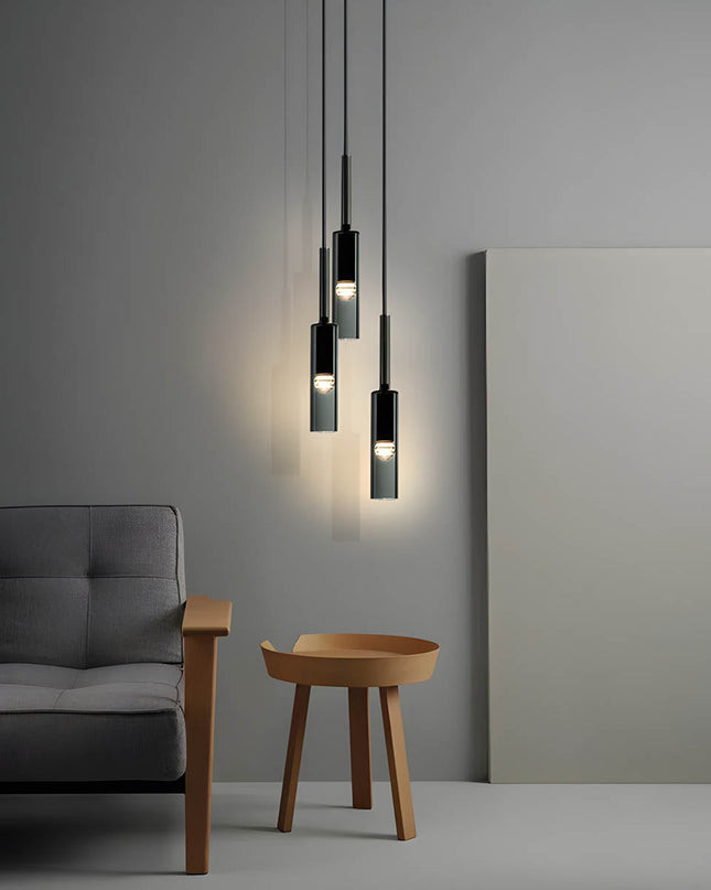 Elegancka Lampa Wisząca Kryształowa z Nordyckim Akcentem – Minimalistyczna Lampa do Salonu, Idealna do Nowoczesnych Wnętrz 1