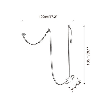 Elegancka Lampa Wisząca z Trawertynu i Szkła – Współczesna Lampa do Salonu, Idealna nad Stół, Ciepłe Światło do Przytulnych Wnętrz 3