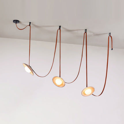 Elegancka Lampa Wisząca z Trawertynu i Szkła – Współczesna Lampa do Salonu, Idealna nad Stół, Ciepłe Światło do Przytulnych Wnętrz 5