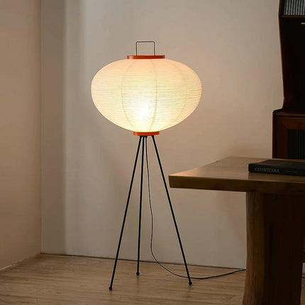 Elegancka Lampa z Papieru Ryżowego, Minimalistyczny Design, Ø 50 cm - Idealna do Wnętrz 0